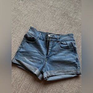 Forever 21 Blue Jean Shorts